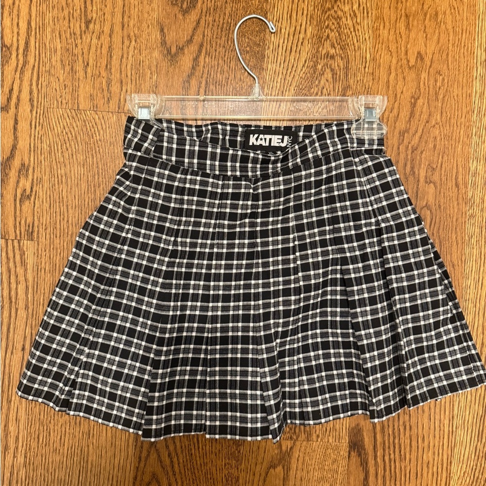 Katiej tween zip heather pleated skirt size xl girls